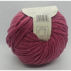 Lana Grossa Linissimo Cotton Linen Yarn Pink 50g Linea Pura