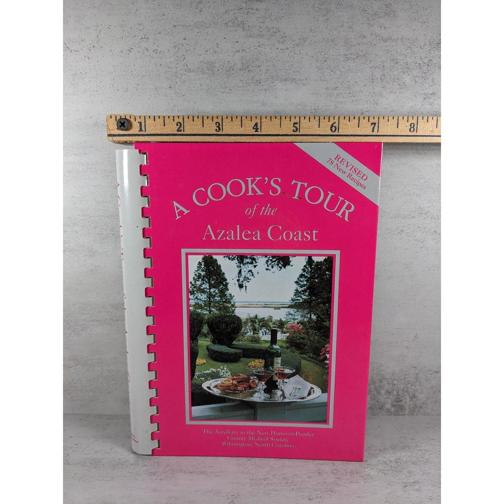 1985 Azalea Coast Cookbook Wilmington NC Spiral Community Book