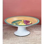 Vintage Noritake Mini Cake Stand Pedestal Scenic Plate 1930s