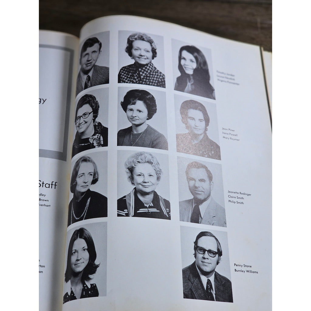 Vintage UNCW 1974 Yearbook – "Fledgling" Hardcover