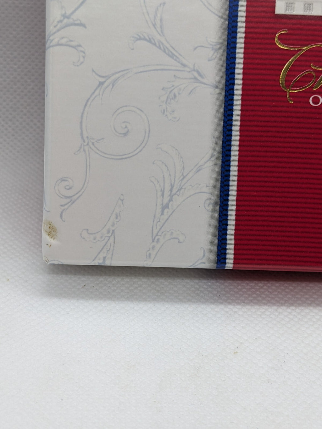 2002 White House Historical Association Christmas Ornament Gold-Plated Keepsake