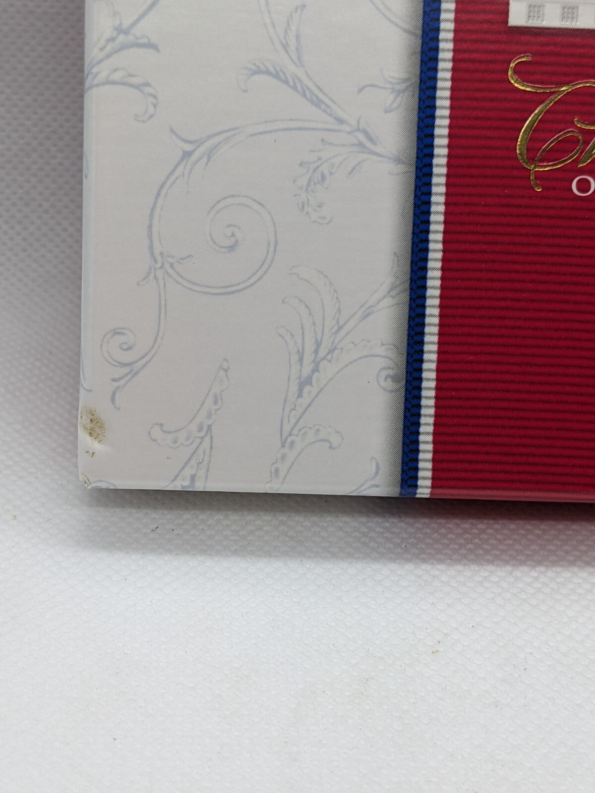 2002 White House Historical Association Christmas Ornament Gold-Plated Keepsake