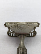 Antique Gem Junior Single-Edge Safety Razor With Ornate Handle - Collectible Vin