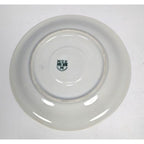 Moritz Zdekauer Saucer Floral Butterfly Gold Rim Czech Porcelain