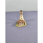 Vintage Grosse Point Lighthouse Thimble Miniature Lighthouse Souvenir
