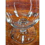 Vintage New Belgium Brewing Tulip Beer Glass Red Logo Stemmed