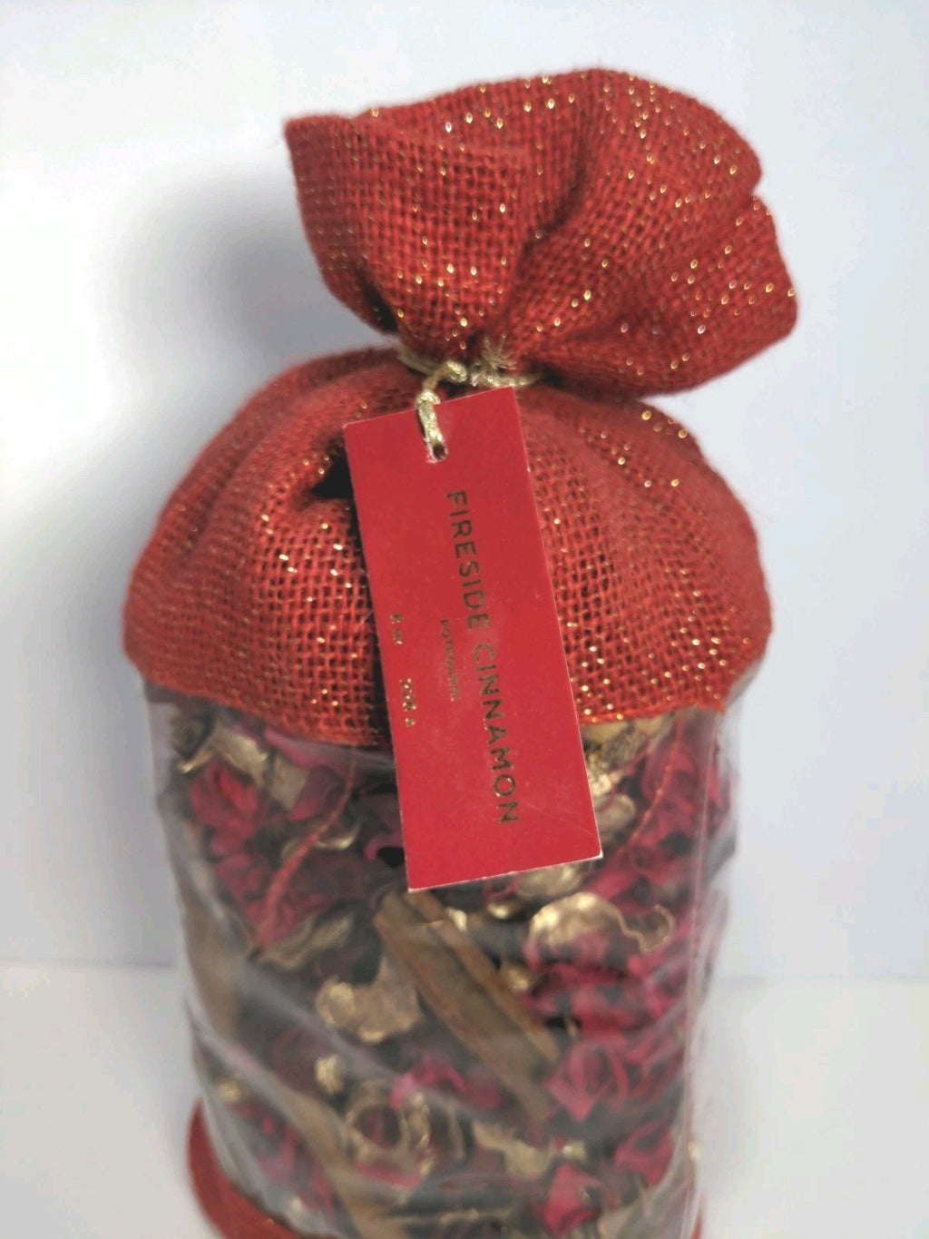 POTTERY BARN FIRESIDE CINNAMON HOMESCENT POTPOURRI 8oz
