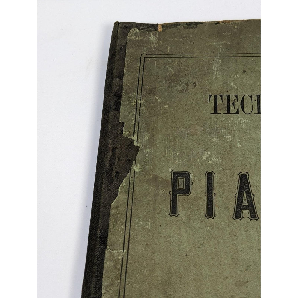 Antique 1865 Technical Studies for the Piano Forte Music Book