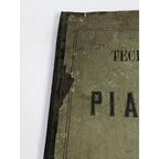 Antique 1865 Technical Studies for the Piano Forte Music Book