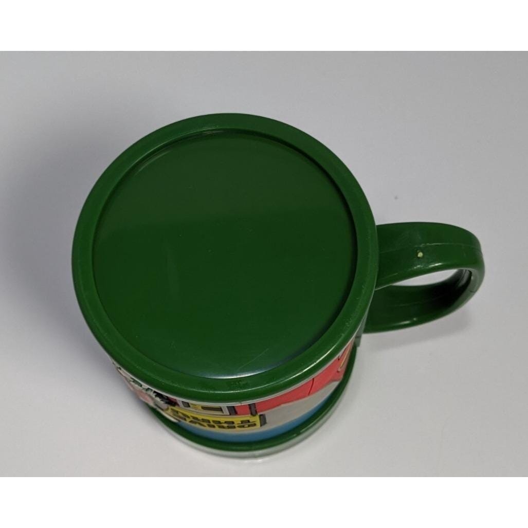 Moola ATM Mug 3D Barn Cow Green Novelty Advertising Mug