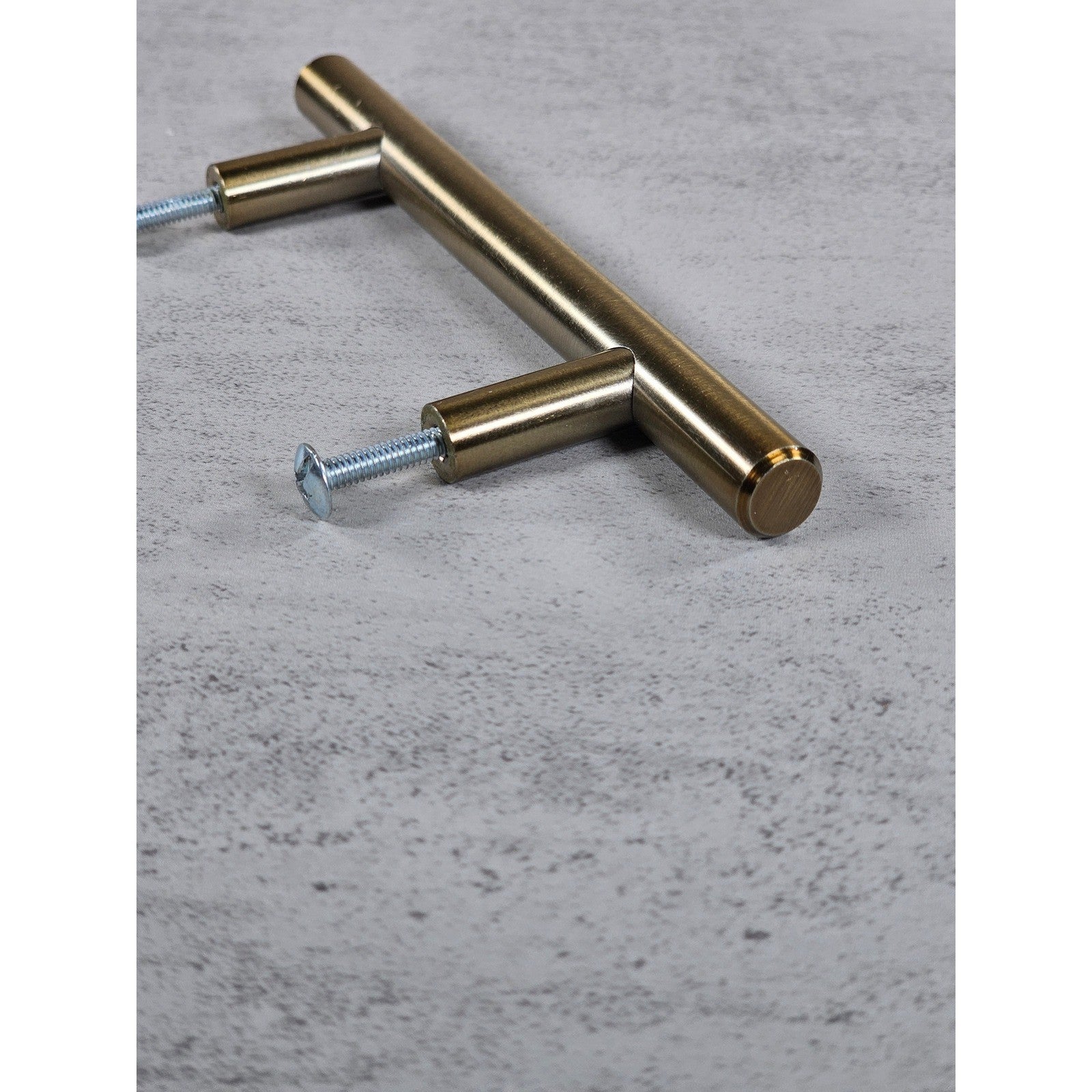 Vintage Brass Cabinet Pull Center Modern Drawer Handle