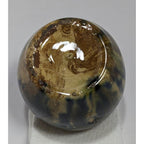 Antique Scottish Yellowware Spatter Glaze Bank 1800s Pottery