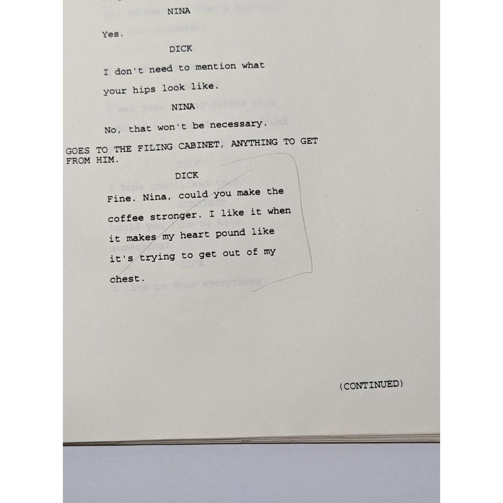 Vintage 3rd Rock from the Sun Script First Draft 1995 TV Memorabilia