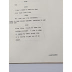 Vintage 3rd Rock from the Sun Script First Draft 1995 TV Memorabilia