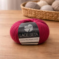 Lana Grossa Lace Seta Feinstes Yarn Alpaca Silk Lace Italy