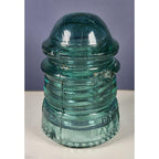 Vintage Hemingray No 12 Glass Insulator Aqua May 2 1893 Patent