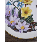 1978 Alaskan Wildflowers Plate Franklin Porcelain Sierra Club
