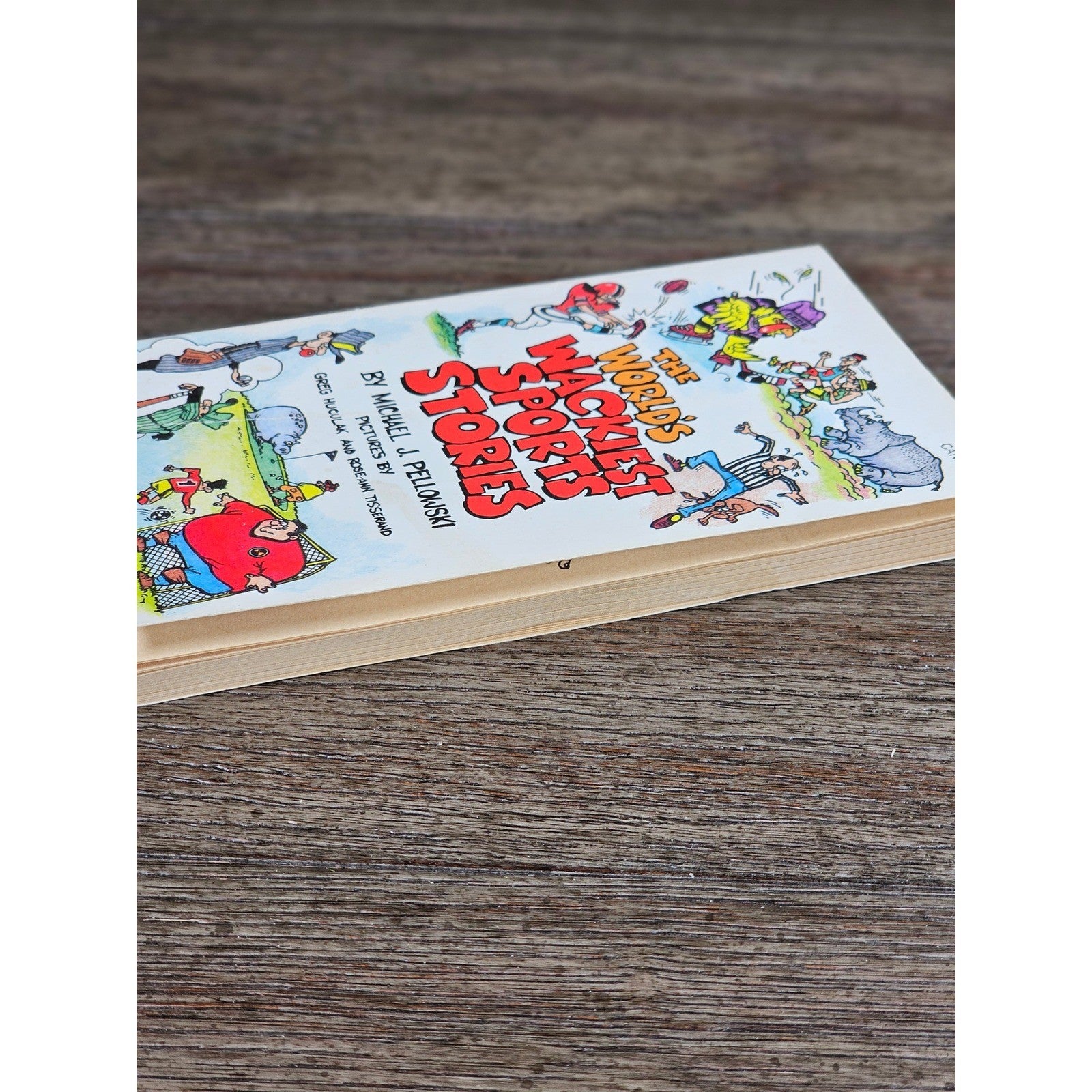 The World's Wackiest Sports Stories 1989 Paperback Book