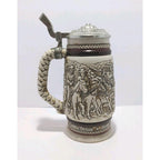 Avon 1980  Western Round Up Stein Pewter Lid Ceramarte