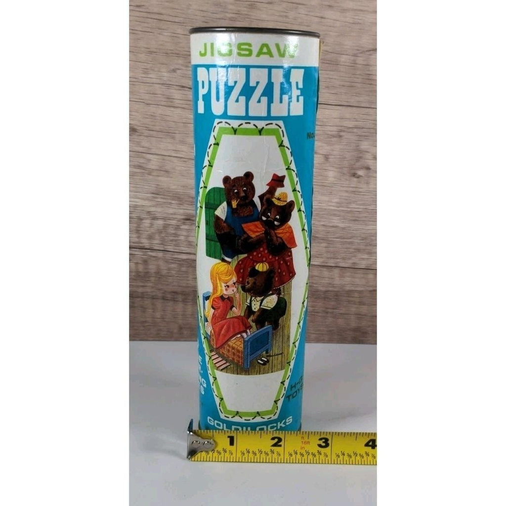 Vintage Goldilocks Puzzle Harrett Gilmar Tube Missing Piece