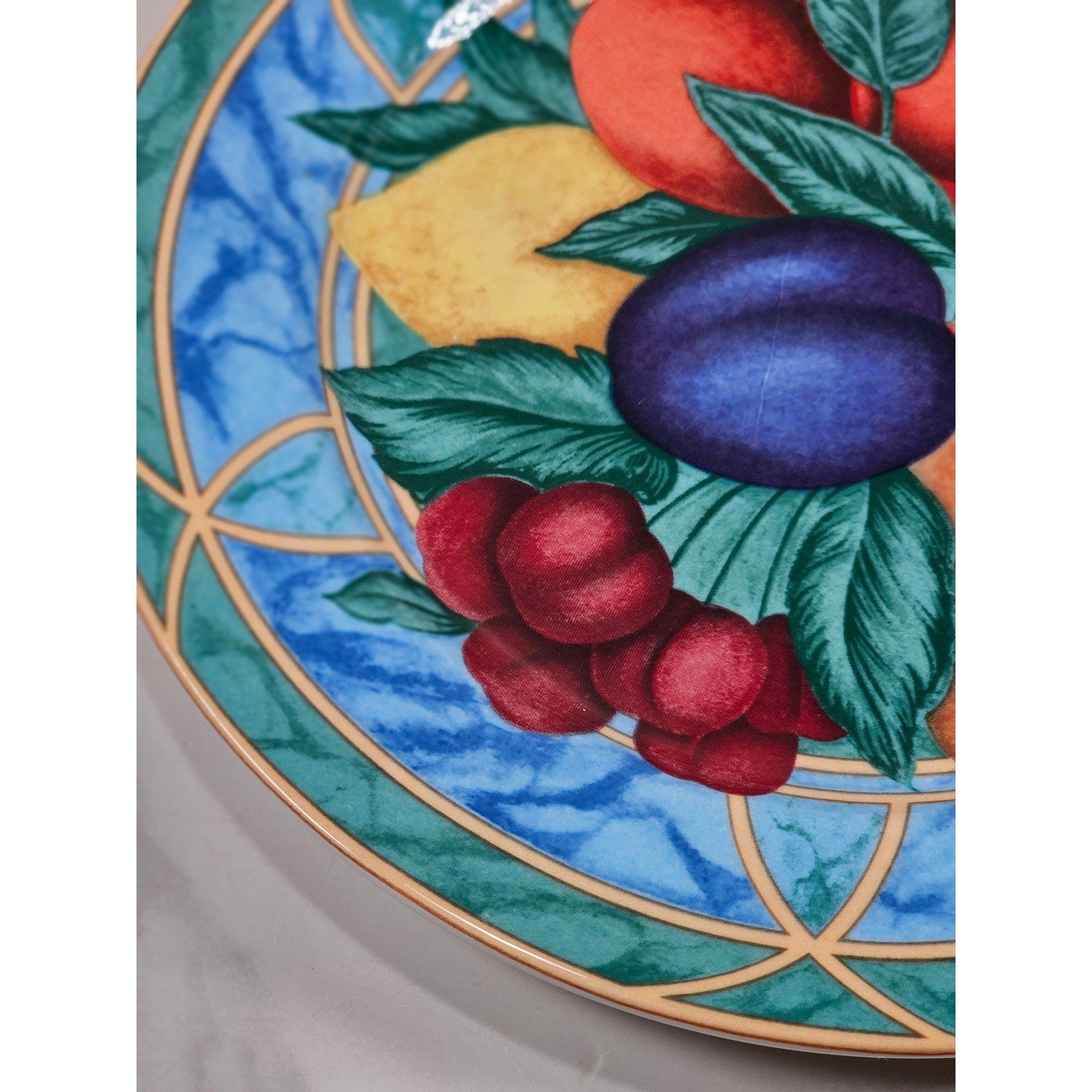 Casual Victoria & Beale Forbidden Fruit Salad Plate 7 5/8" Vintage