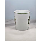 Vintage Lourioux French Porcelain Botanical Mug Sorbus Aucuparia