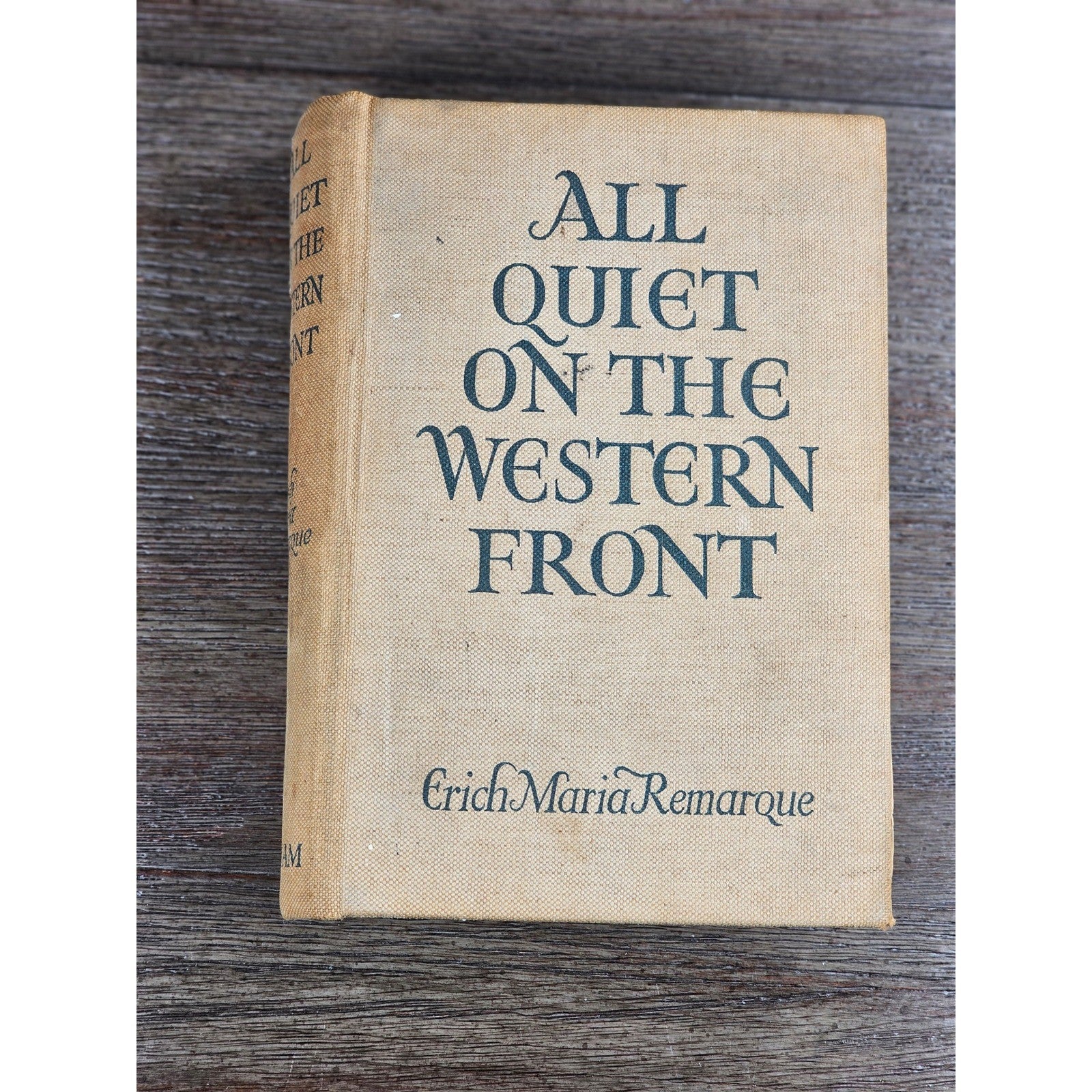1929 All Quiet on the Western Front Erich Maria Remarque UK HC