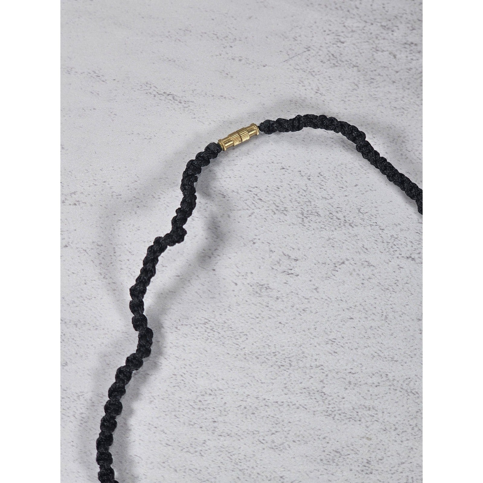 Vintage Carved Pendant Necklace Beaded Tribal Style Statement