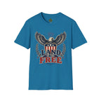 Land of the Free Eagle Shirt, Patriotic 4th of July USA Tee