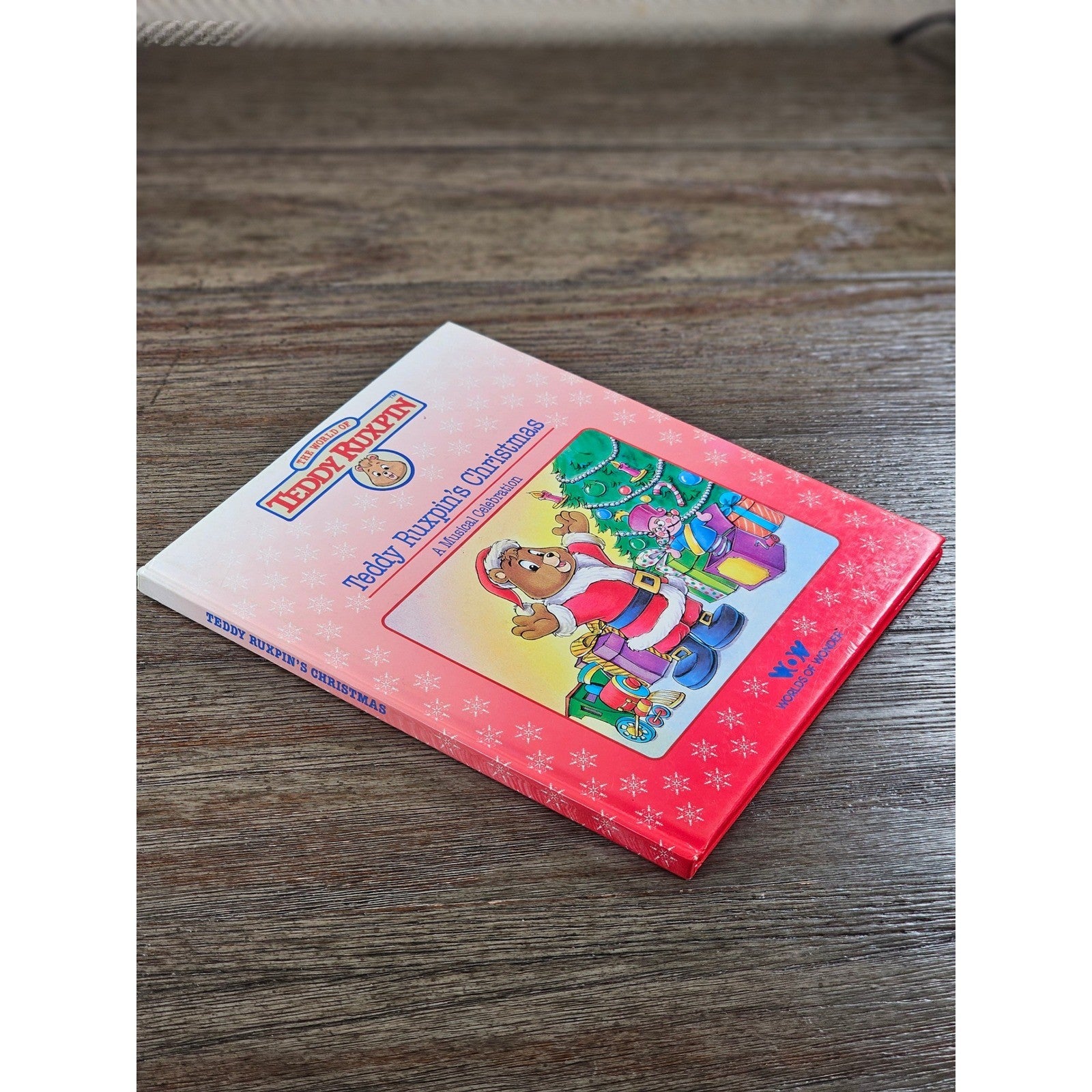 Teddy Ruxpin Christmas Book 1986 Musical Celebration Hardcover