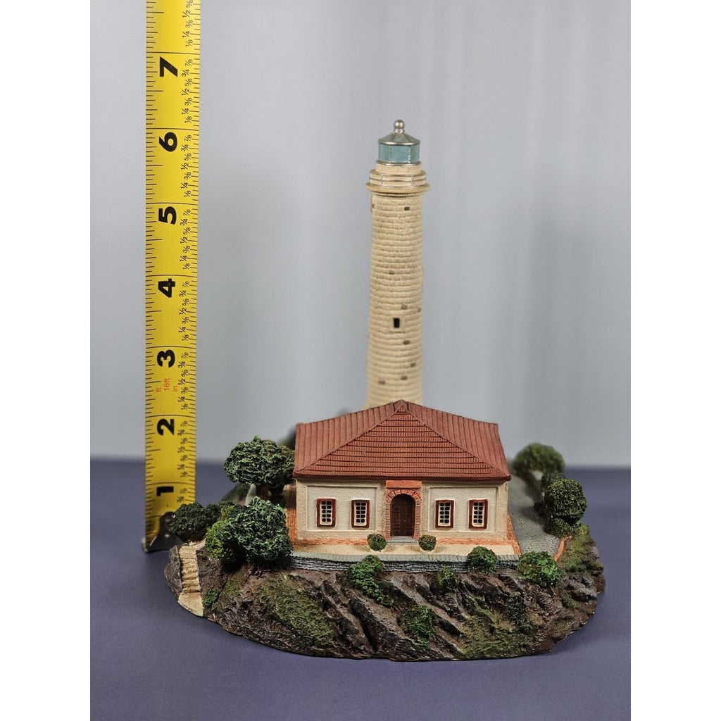 Danbury Mint Calaburras Lighthouse Spain Figurine COA