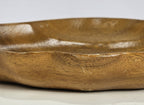 Monkey Pod Wood 13.5" Bowl seashell scalloped Serving Trinket Nut Dish Orobilt