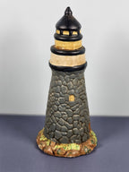 Vintage Ks Collection Blue Rock Lighthouse 6" Tall