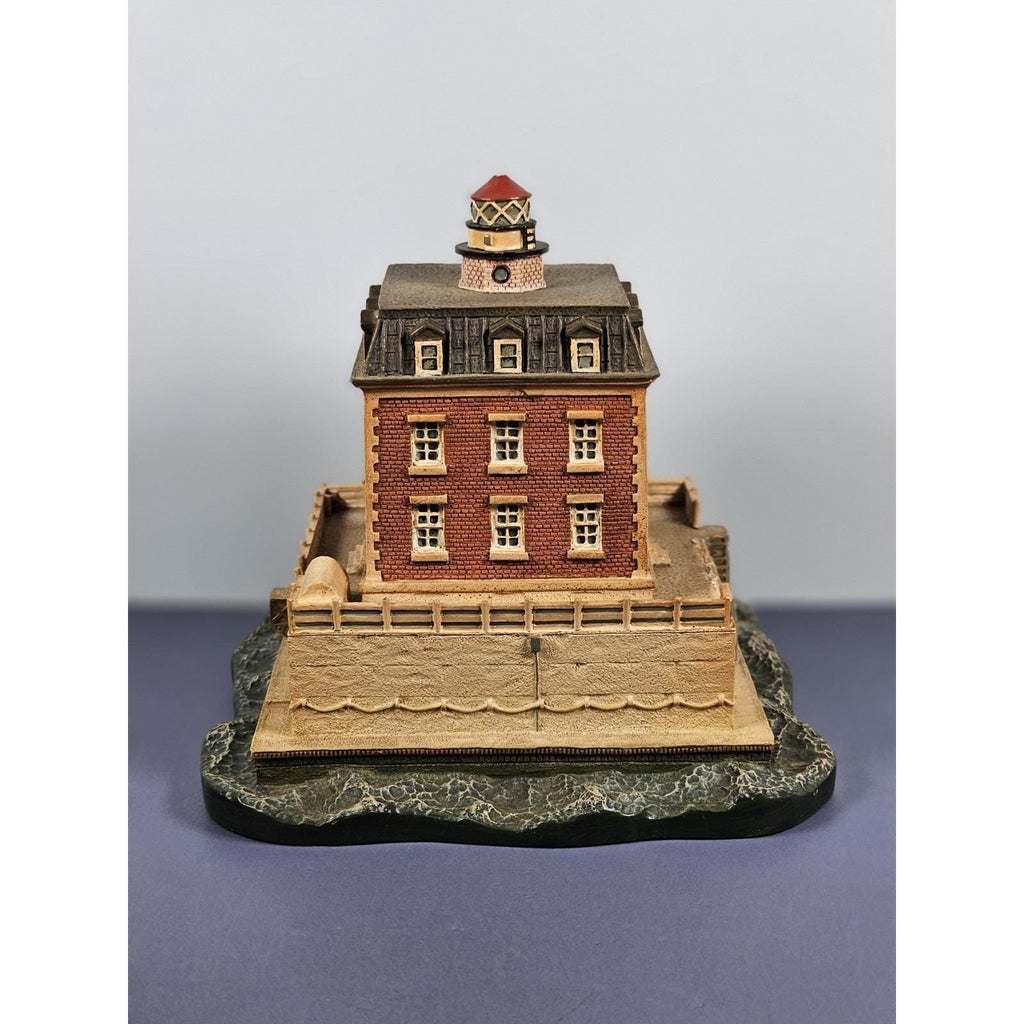 Danbury Mint New London Ledge Lighthouse Figurine Coastal Decor