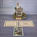 Harbour Lights Haig Point Lighthouse COA Palm Tree Scene