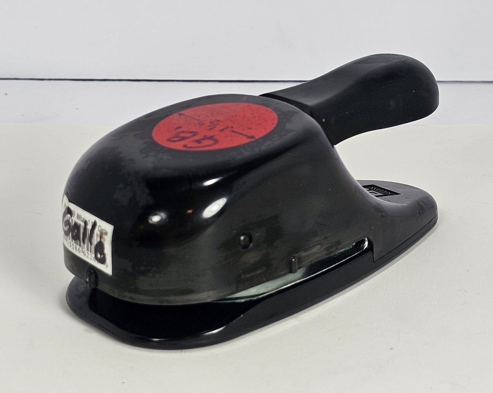 EK Success Black Whale Tail Paper Punch Paper Shapers 1 X 1 3/4 Tag Shape Craft