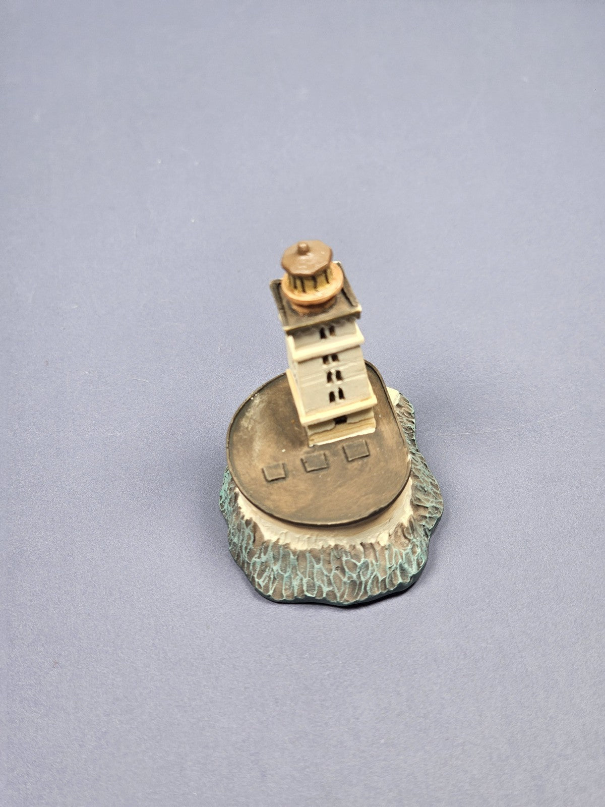 Lenox Miniature Lighthouse Thimble Figurine St. Georges Reef Light house CA