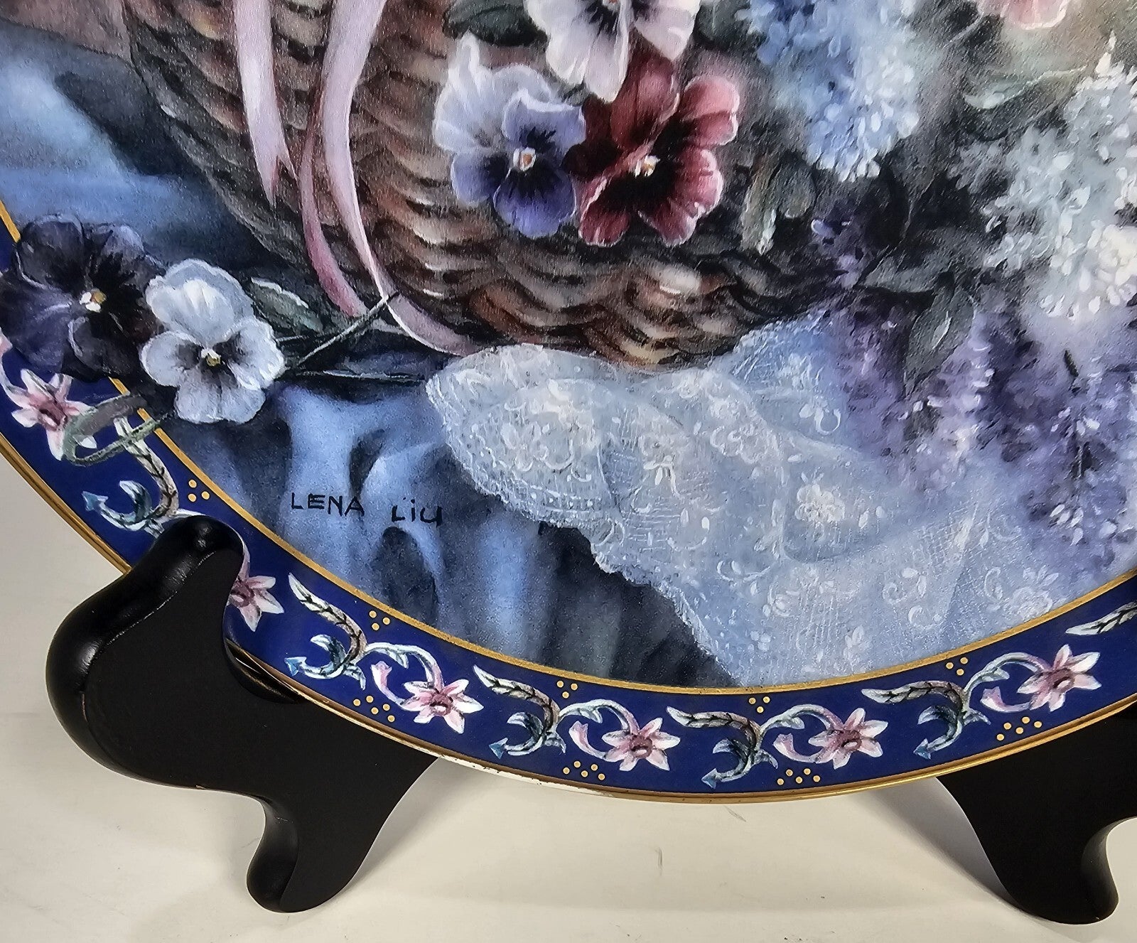 Lena Liu Collector Plate 7773D – W.L. George Bradford Exchange China