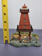 Harbour Lights #530 Southwest Reef  Louisiana Lighthouse Society Exclusive Decor