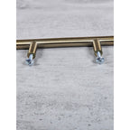 Vintage Brass Cabinet Pull Center Modern Drawer Handle