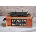 Vintage Lionel 3651 Log Car O Gauge Prewar Train With Original Box