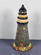 Vintage Ks Collection Blue Rock Lighthouse 6" Tall