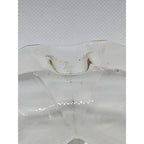 Dillard Paper Co 1960s  Glass Ashtray Octagonal Logo Tray