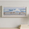 Jacqueline Penney Coastal Shorebirds Lighthouse Framed Art Signed