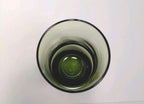Vintage Libbey Green Tint 81WGY That Good Feeling Drinking Glass 