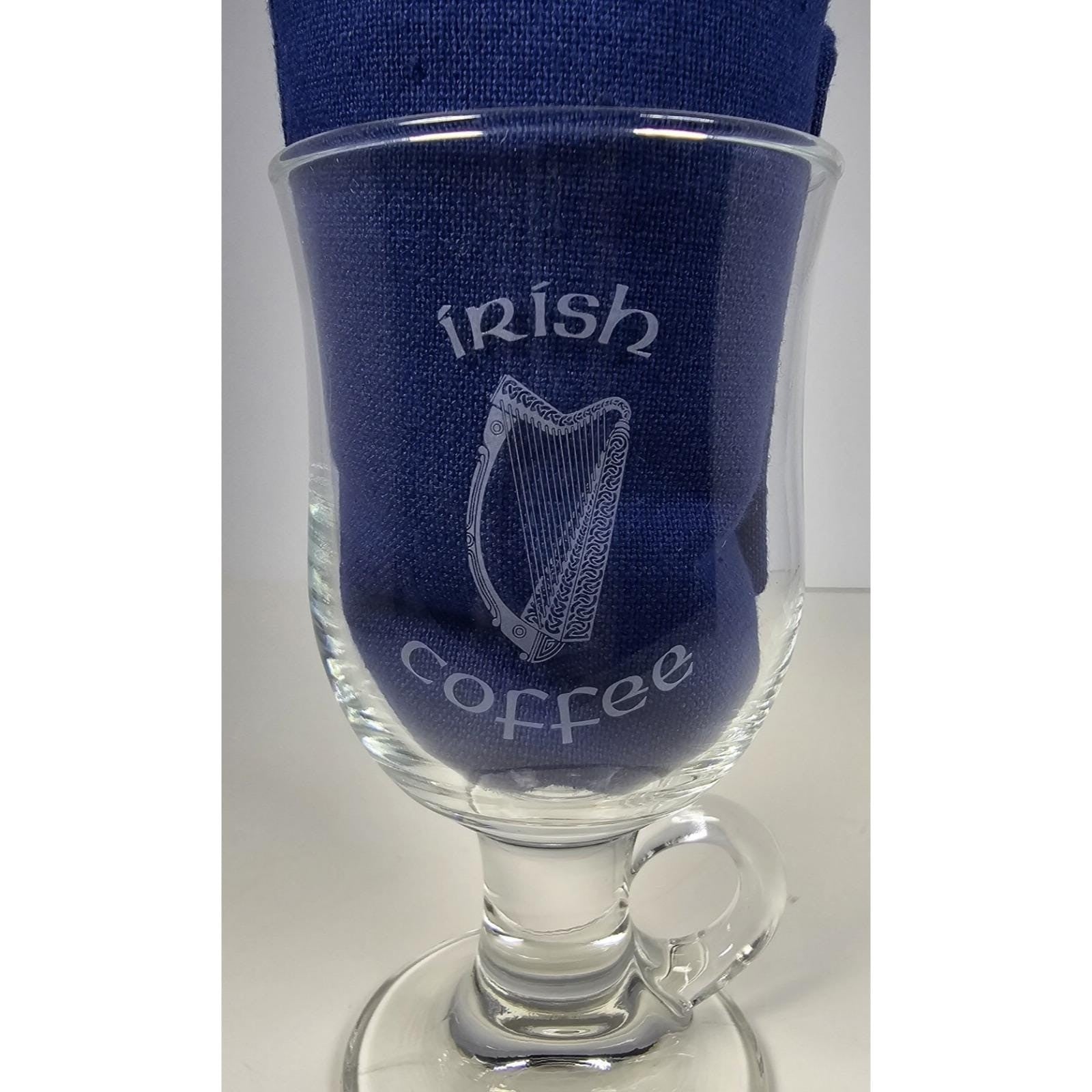 Irish Coffee Glass 5.5 Inch Clear Glass Mug Barware