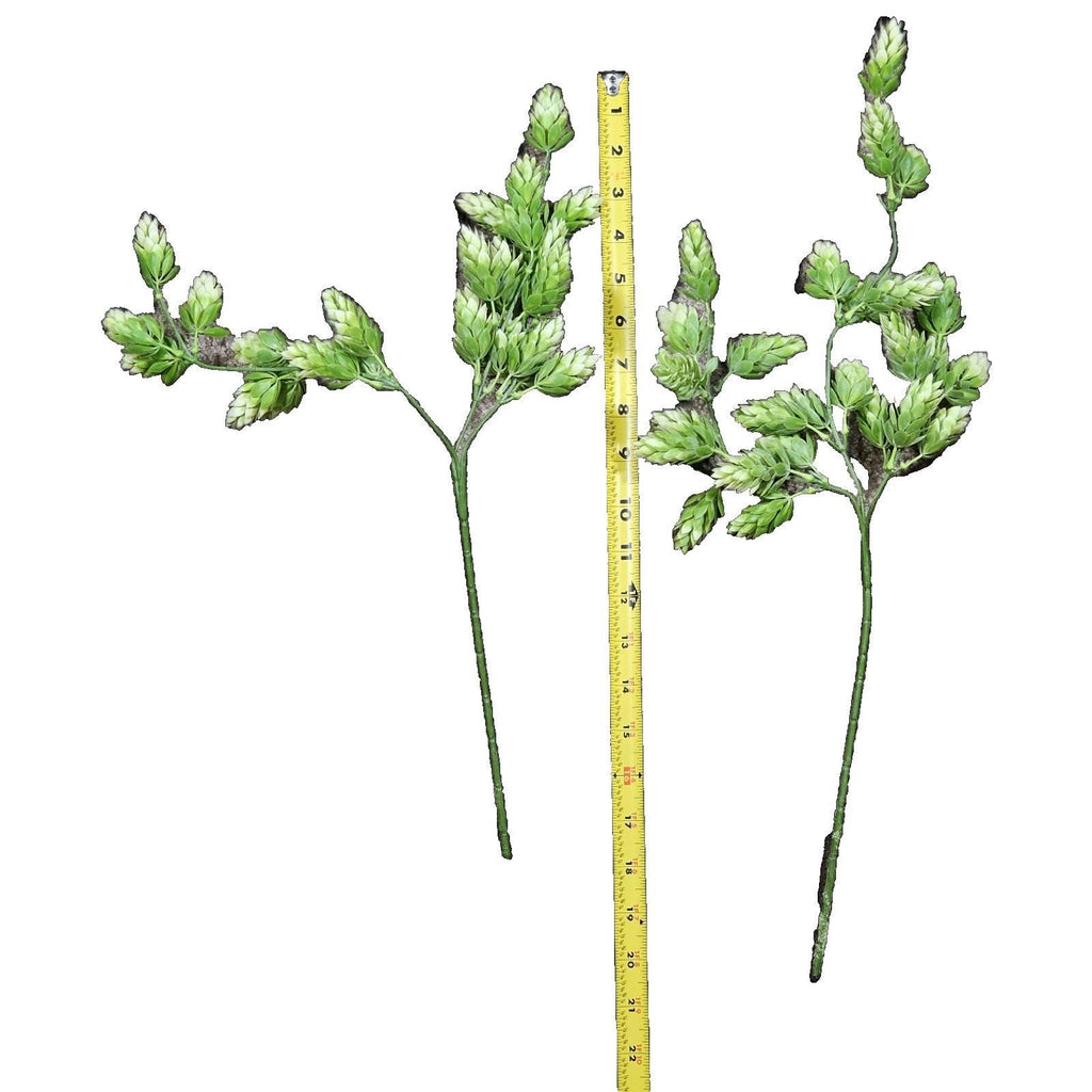Artificial Hops Greenery Stem 16" Faux Botanical Rustic Decor