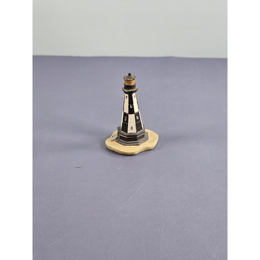 Vintage Cape Henry Lighthouse Thimble Miniature Souvenir 1.5 Inch