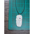 Vintage Carved Native American Horse Headdress Pendant