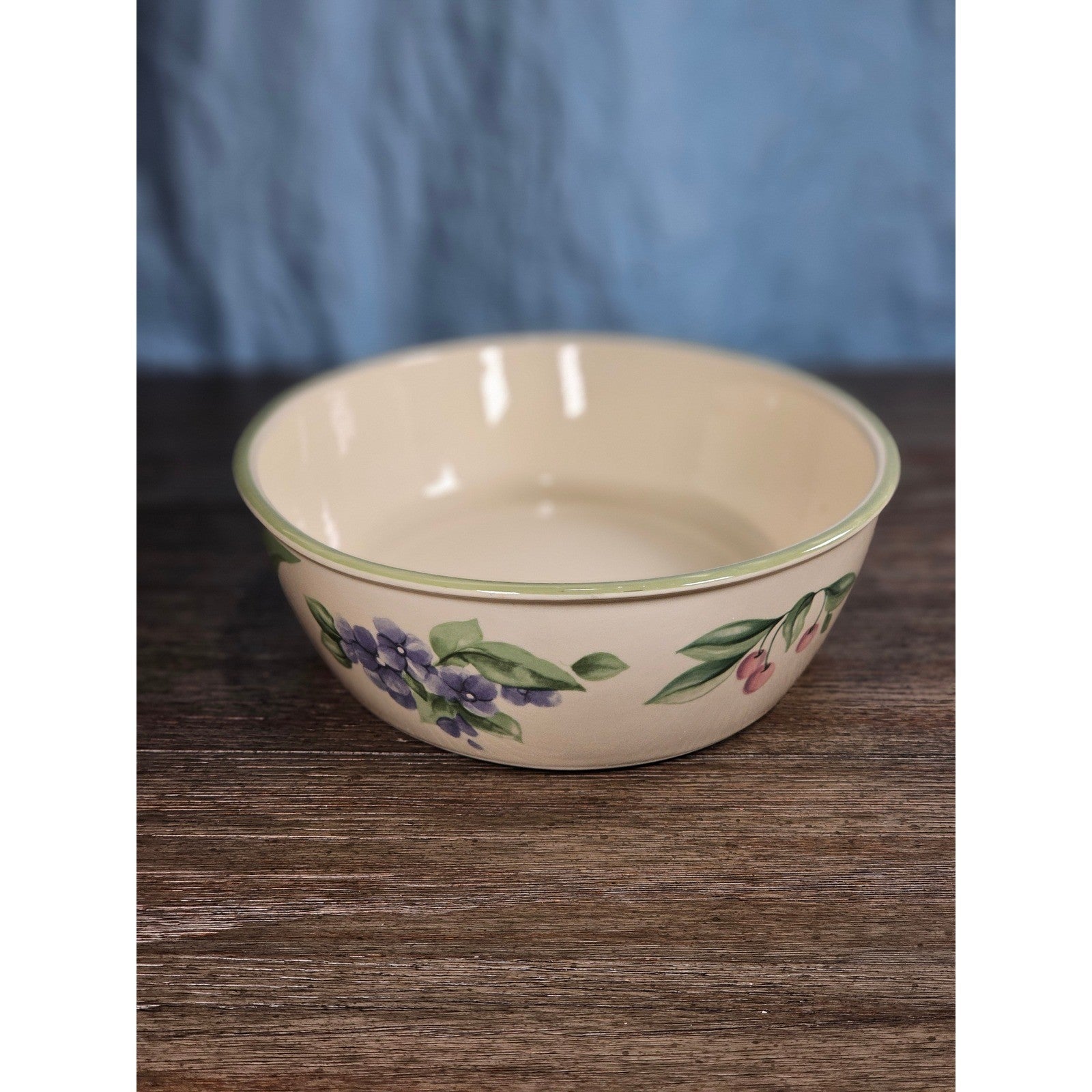 Vintage Pfaltzgraff Floral Oval Baking Dish Oven Microwave Safe USA